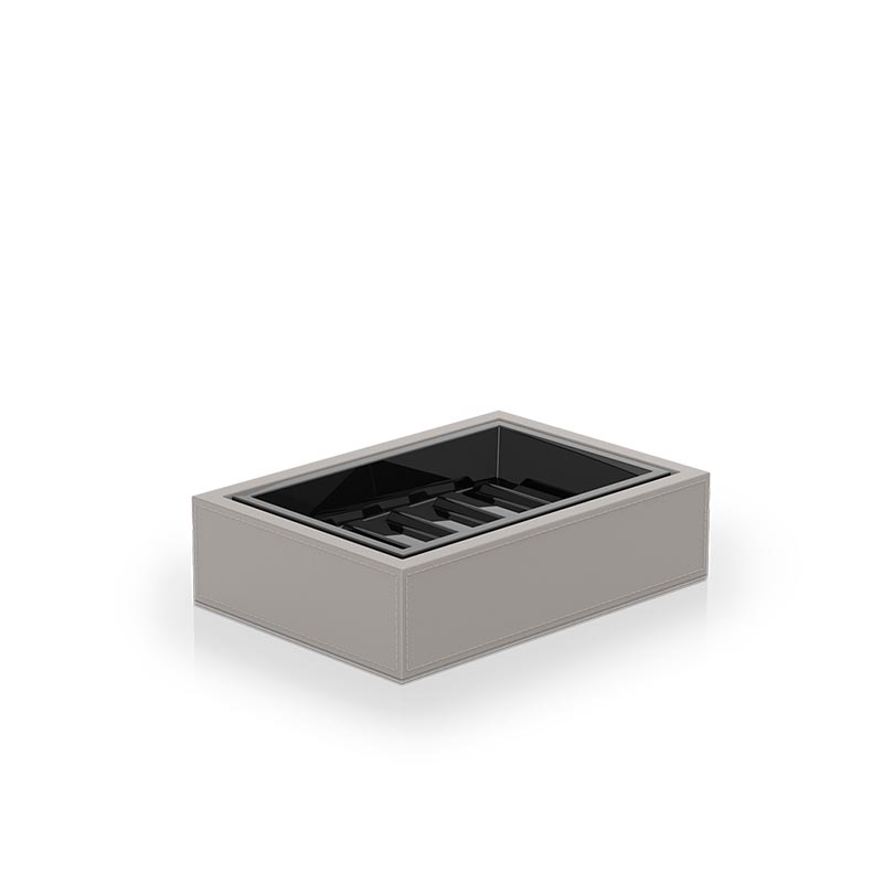 ™ Decor Walther 0937949 BROWNIE STS Мыльница Имитация кожи цвет Тауп