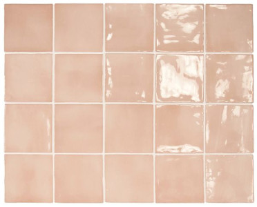 Керамическая плитка MANACOR BLUSH PINK (26914) 10x10 от Equipe Ceramicas (Испания)