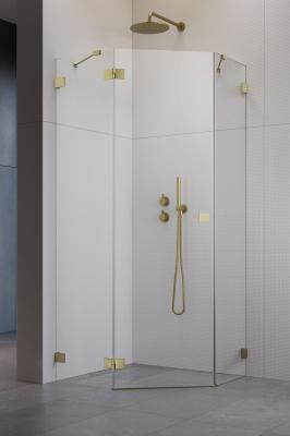 Essenza Pro 8 Brushed Gold PTJ Door Right прозрачное