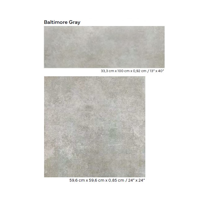 Керамическая плитка  PORCELANOSA BALTIMORE GRAY 33.3х100 G-271