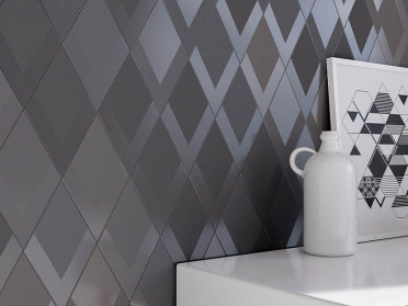 Керамогранит FLOW DIAMOND BLUE (117353) (6 вариантов оттенка) 13.9x23.95 от WOW (Испания)