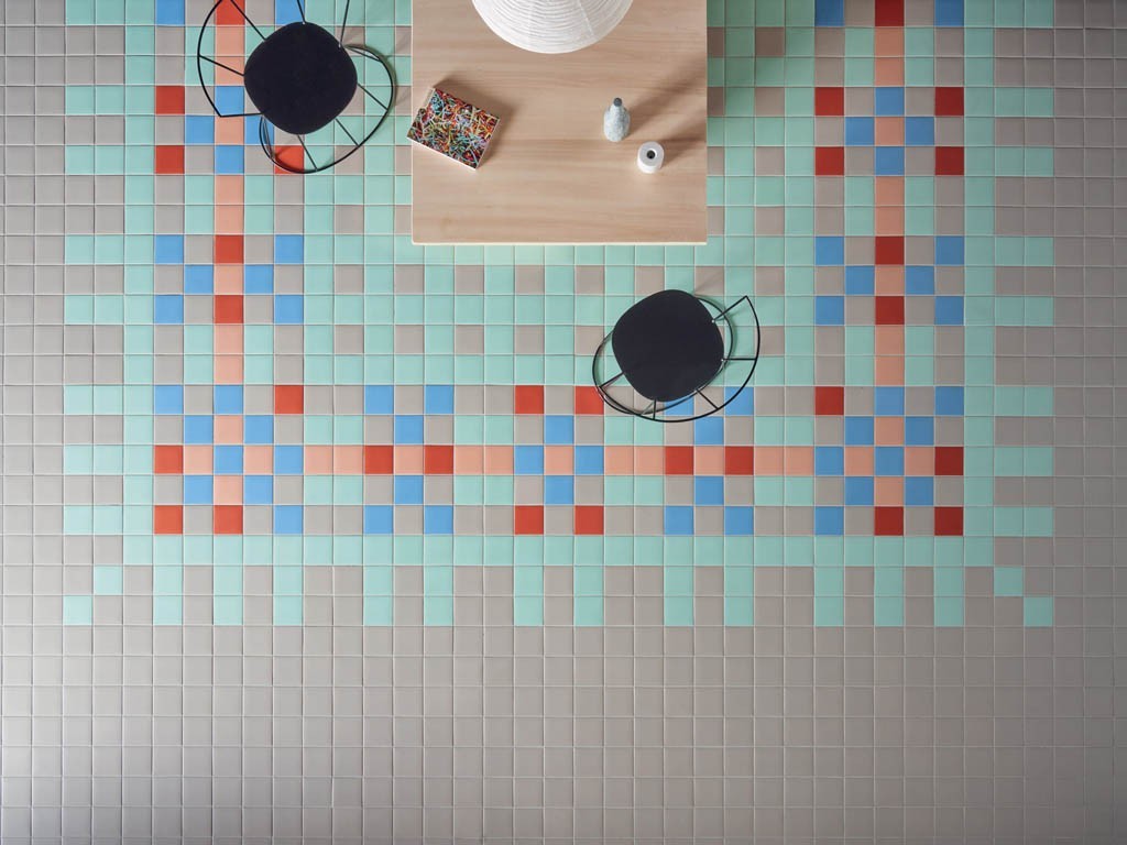 Керамогранит PIXEL41 01 Red (4100799) 11.55x11.55 от 41ZERO42 (Италия)