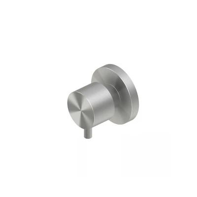 QuadroDesign Комплектующие 1200AS Запорный вентиль под раковину, цвет Brushed Stainless Steel