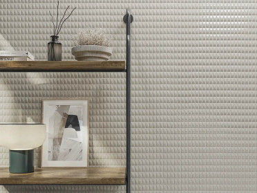 Керамическая плитка  3DB Bevel Quartz Gloss 12.5x25 от WOW (Испания)