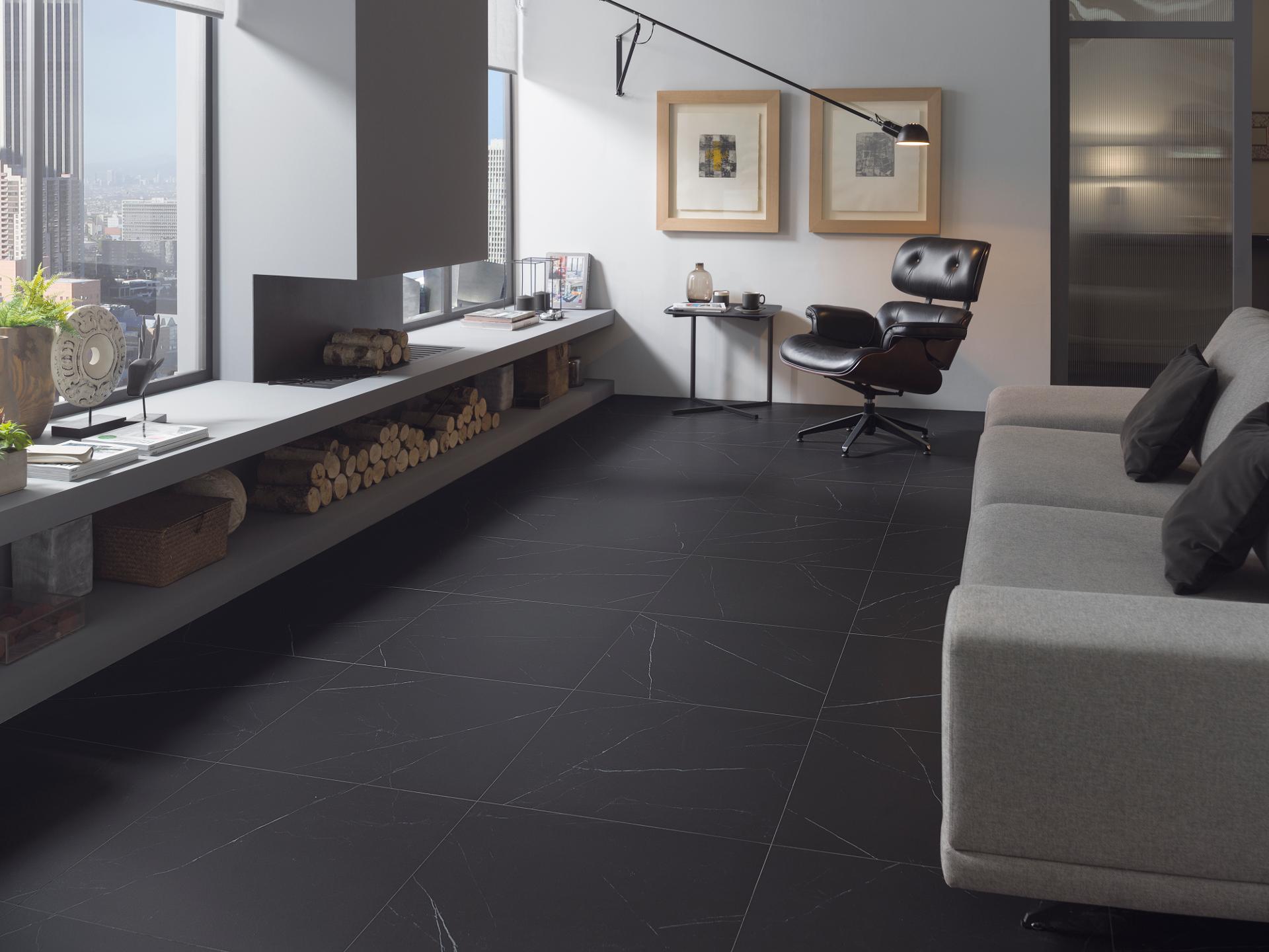 Керамогранит PORCELANOSA LIEM BLACK L 59.6х59.6 G-354