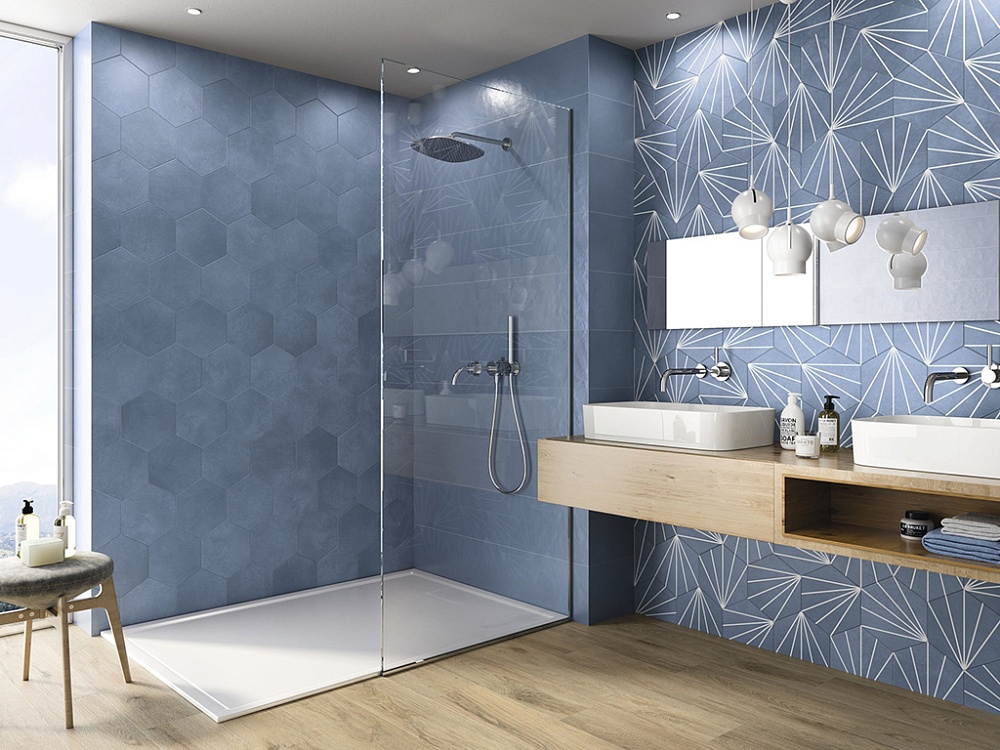 Керамогранит KLEN MACBA Blue 23x26