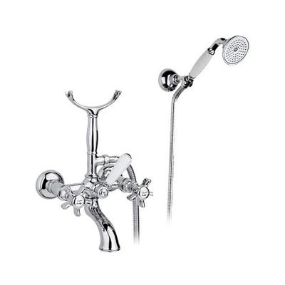 Nicolazzi 1402CR18 Смеситель для ванны с ручным душем со стены DAMES