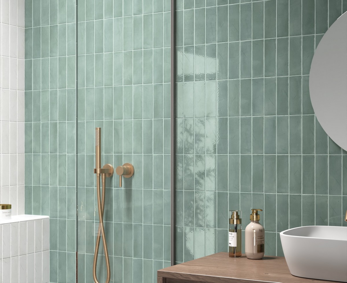 Керамогранит EQUIPE MIYAKO OIL BLUE GLOSS 5х15 EQ-10D