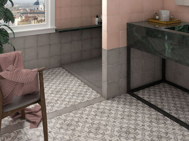 Керамогранит ART NOUVEAU CORAL PINK (24388) 20x20 от Equipe Ceramicas (Испания)