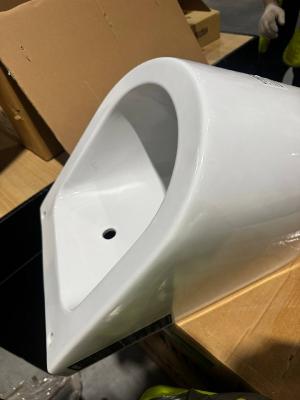 GLOBO FO030BI/1 Писсуар FORTY3, с отв. для крышки, с подводкой воды и сифоном, цвет bi (Bianco)