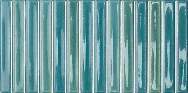 Керамическая плитка COLOUR NOTES BARS AZUR (133160) 12.5x25 от WOW (Испания)