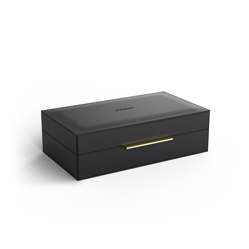 Decor Walther 0939860 BROWNIE BOX L Универсальная коробка Имитация кожи цвет Черный