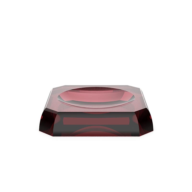 Decor Walther 0931697 KR STS KRISTALL Мыльница Rich Burgundy