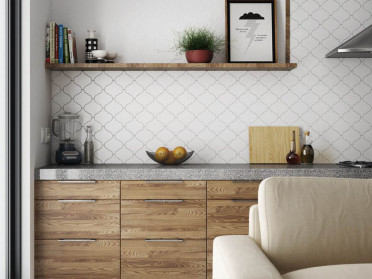 Керамическая плитка SCALE ALHAMBRA LIGHT GREY (21931) 12x12 от Equipe Ceramicas (Испания)