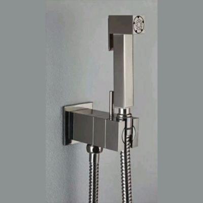 Nicolazzi 5523QCR Гигиенический душ Quadro со смесителем и держателем, без шланга.