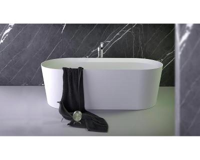 Knief 0600-052-01 ванна PEARL отдельностоящая 172x80x50Hсм, с щелевым сливом переливом click-clack