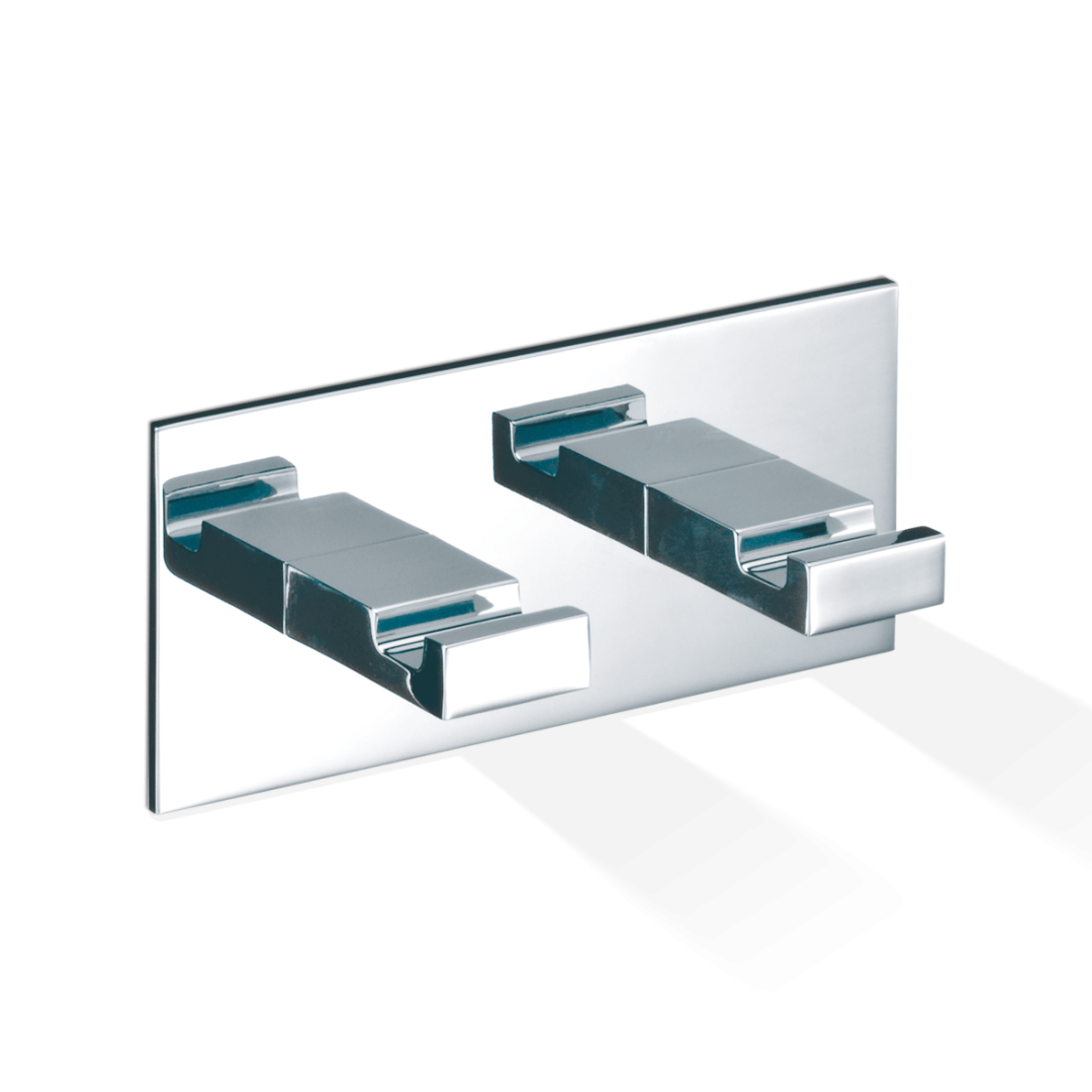 (РРЦ Только из наличия!) Decor Walther © 0594000 BRICK BK KHAK2 Крючки самоклеющиеся Хром