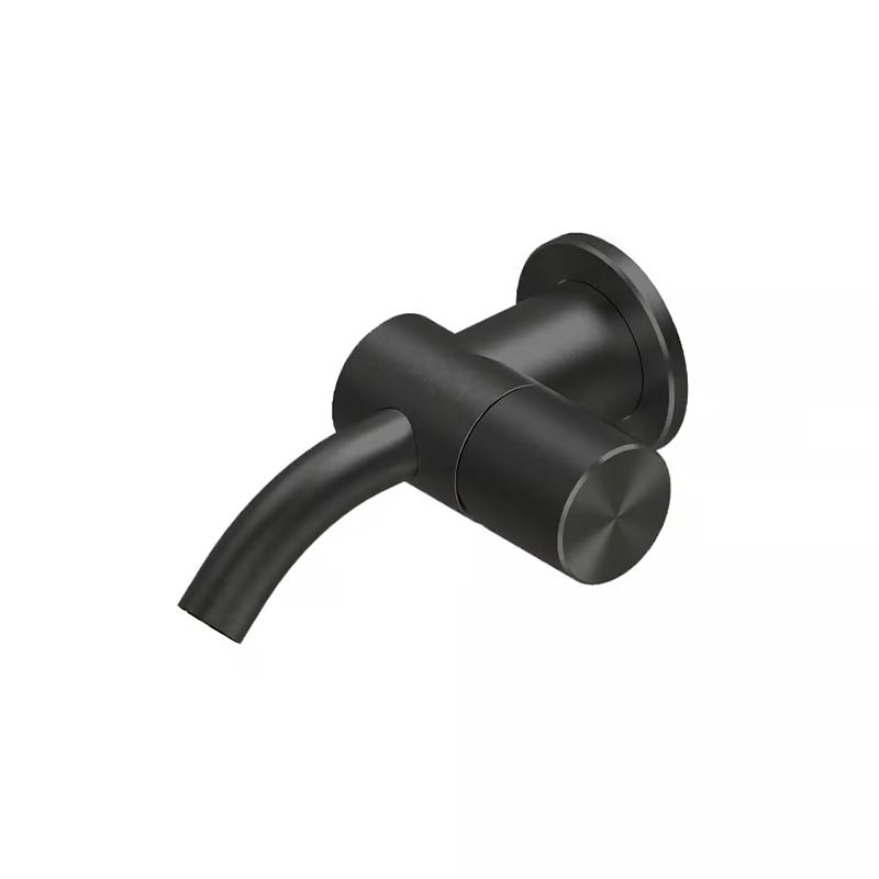 QuadroDesign HUM 2420TON Смеситель для раковины на 1 отверстие из столешницы, цвет Black Gold