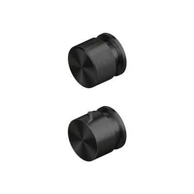 QuadroDesign STEREO 1648.0.00ON Смеситель термостатический из стены с 1-м запорным вентилем, цвет Black Gold
