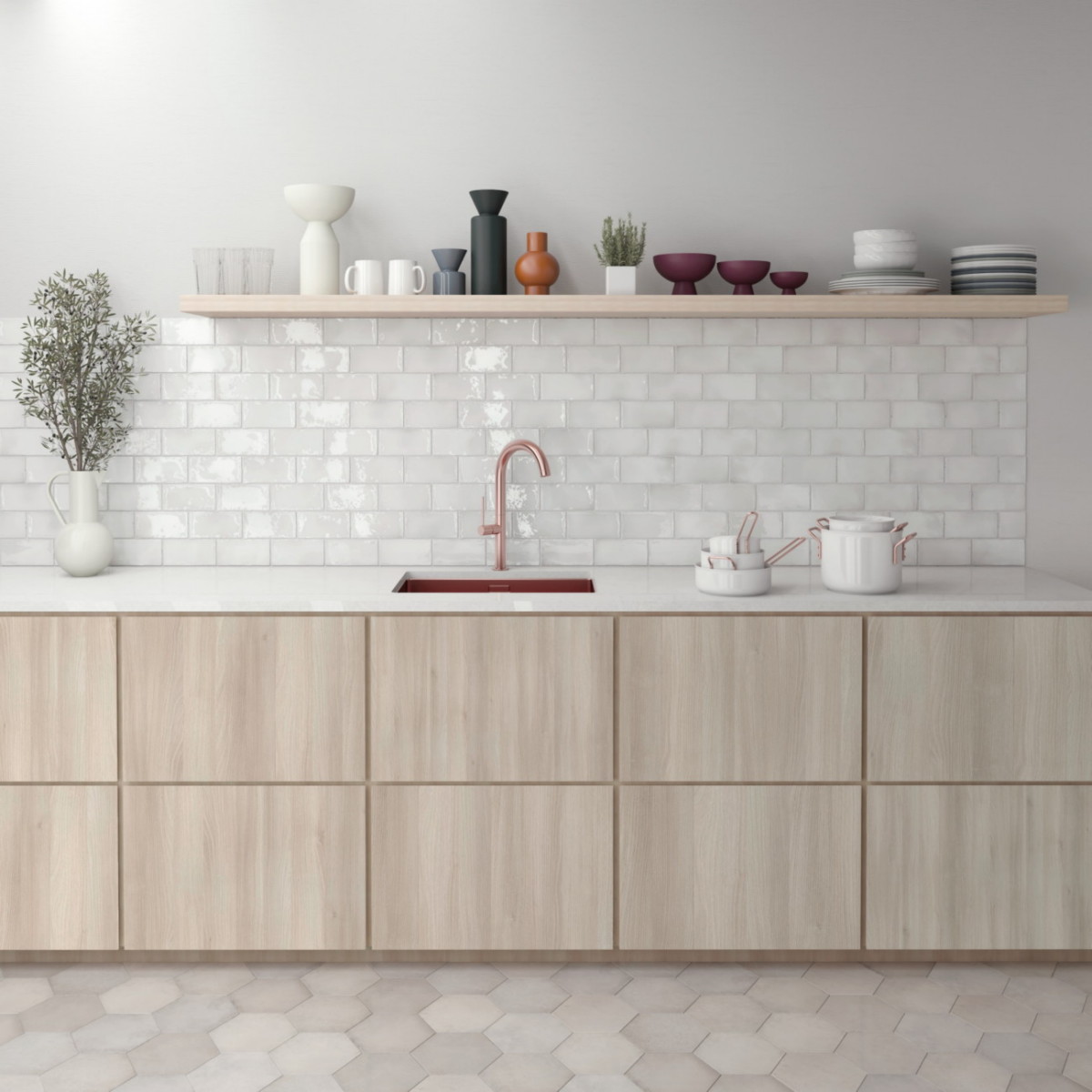 Керамическая плитка  EQUIPE MANACOR WHITE 7.5х15 EQ-3