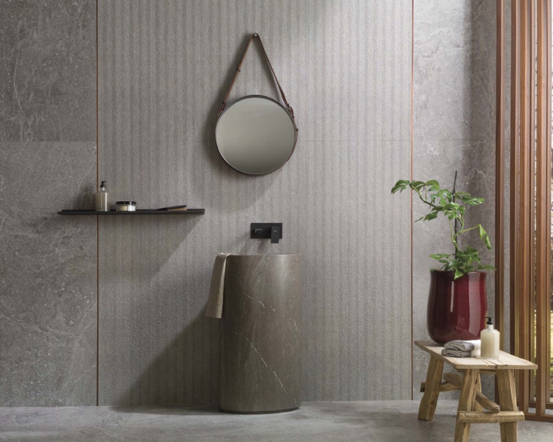 Керамическая плитка  PORCELANOSA NOIR TOPO 45х120 G-270