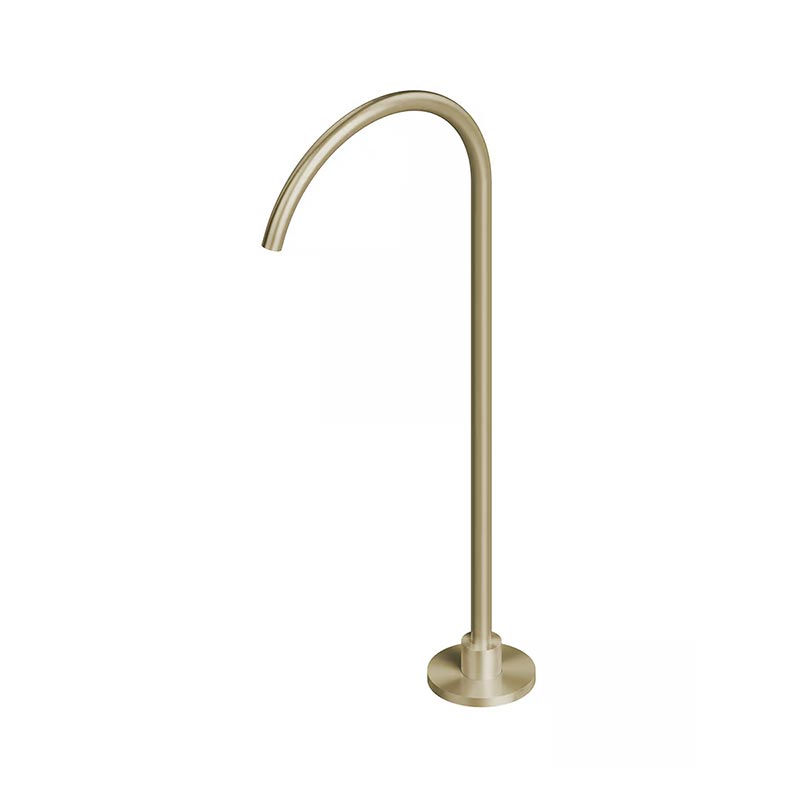 QuadroDesign Комплектующие BV4200OC Свободностоящий излив для ванны, цвет Light Gold