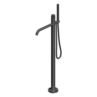QuadroDesign MODO 1762/1ON Смеситель для ванны напольный, цвет Black Gold