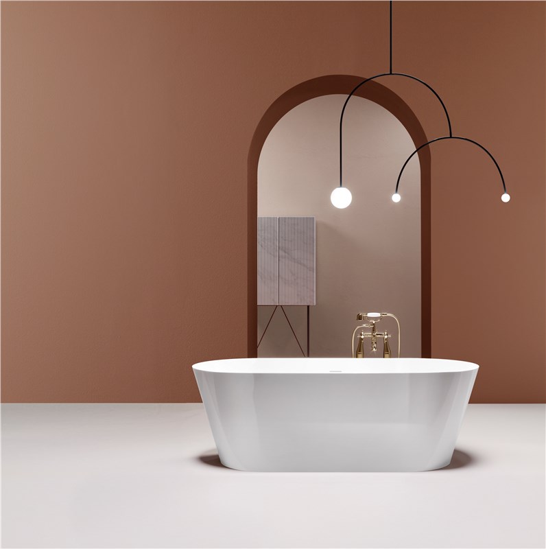 Gruppo Treesse V385BL Inka 150 150x70x60h Ванна акриловая GLOSSY WHITE (Белый глянцевый)