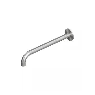 QuadroDesign Комплектующие BC013AS Излив из стены, цвет Brushed Stainless Steel
