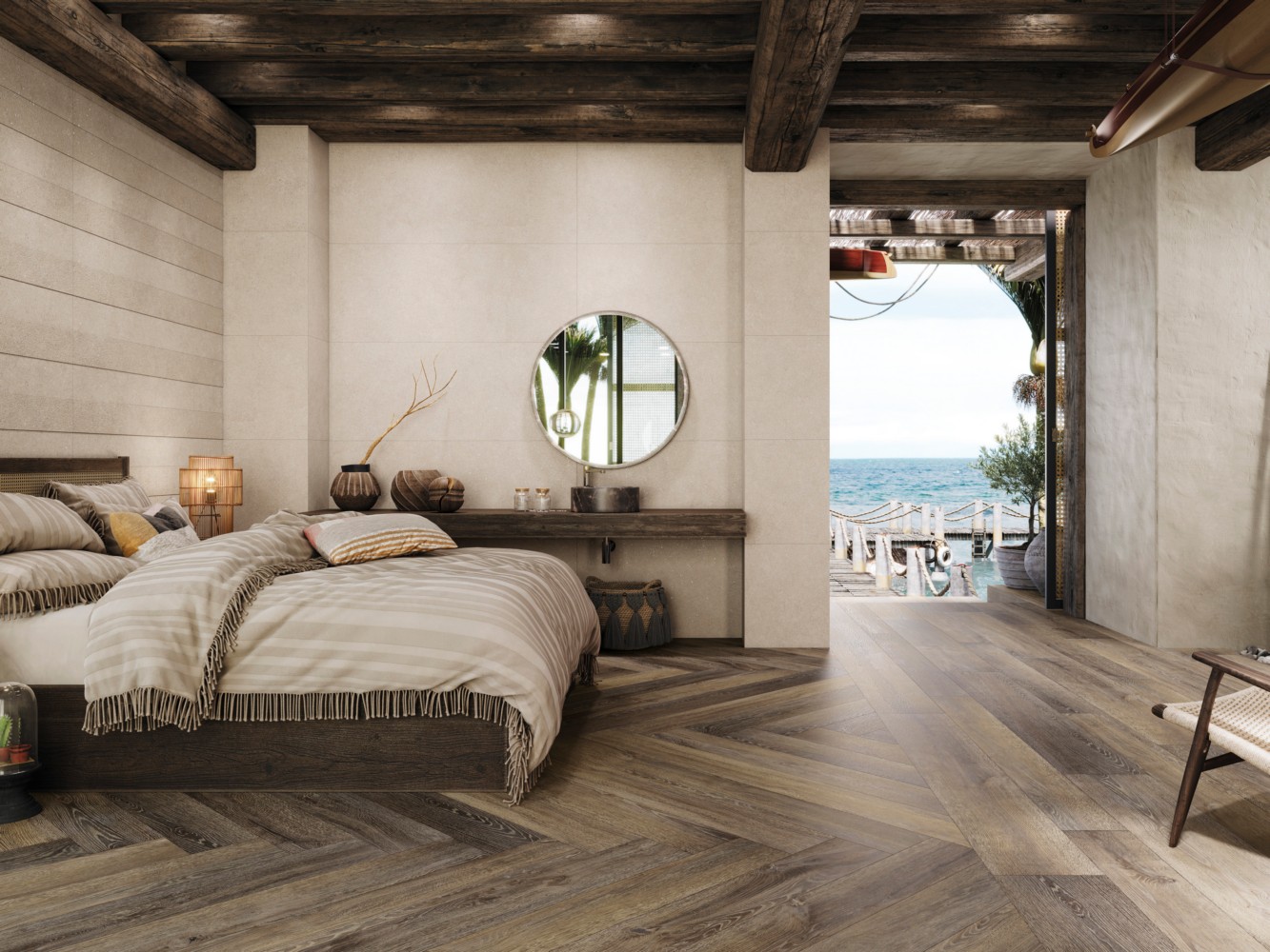 Керамогранит PORCELANOSA BRUSELAS WALNUT 19.3х180 G-386
