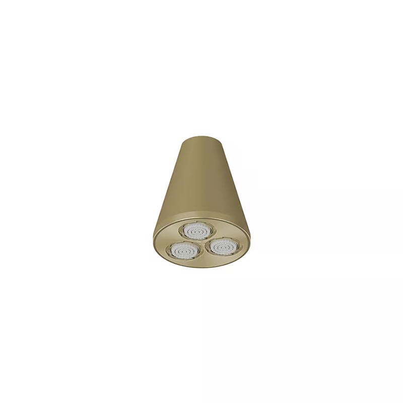 QuadroDesign Душевая программа SF021.00OC Верхний душ с режимом дождя, цвет Light Gold