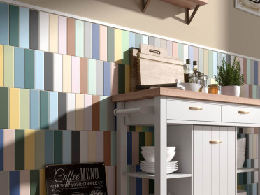 Керамическая плитка COSTA NOVA ONDA BEIGE PALE MATT (28535) 5x20 от Equipe Ceramicas (Испания)