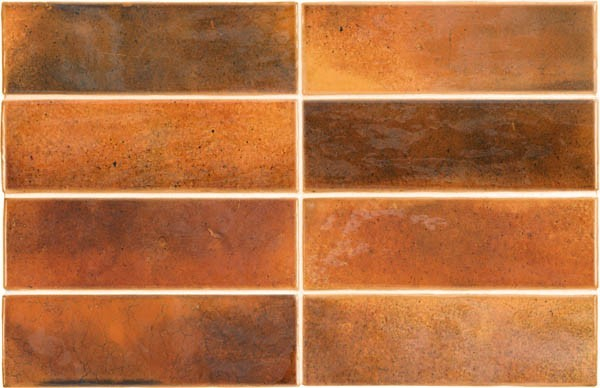 Керамическая плитка HANOI BURNT RED (30269) 5.1x16.1 от Equipe Ceramicas (Испания)
