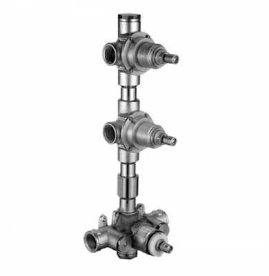 АКЦИЯ ™ Fantini 1700A402A Внутр. часть термост. смесителя для душа 3/4" с 2 выпусками