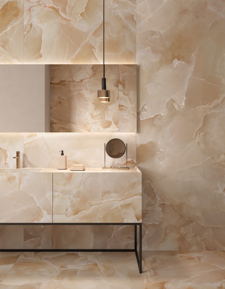Керамогранит слэб MIRAGE CHAMPAGNE ON 03 LUX SQ 120х278x0.6 (Италия)