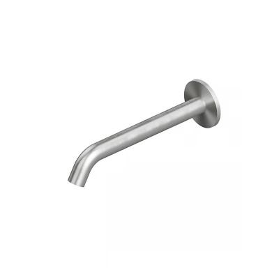 QuadroDesign Комплектующие BC017AS Излив из стены, цвет Brushed Stainless Steel
