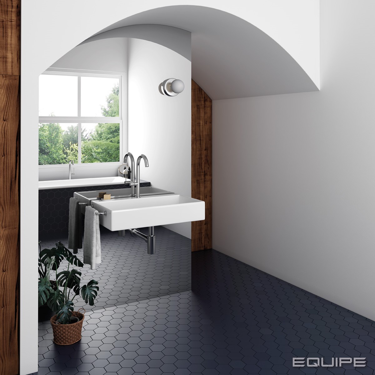 Керамогранит EQUIPE KROMATIKA NAVAL BLUE 11.6х10.1 EQ-10S
