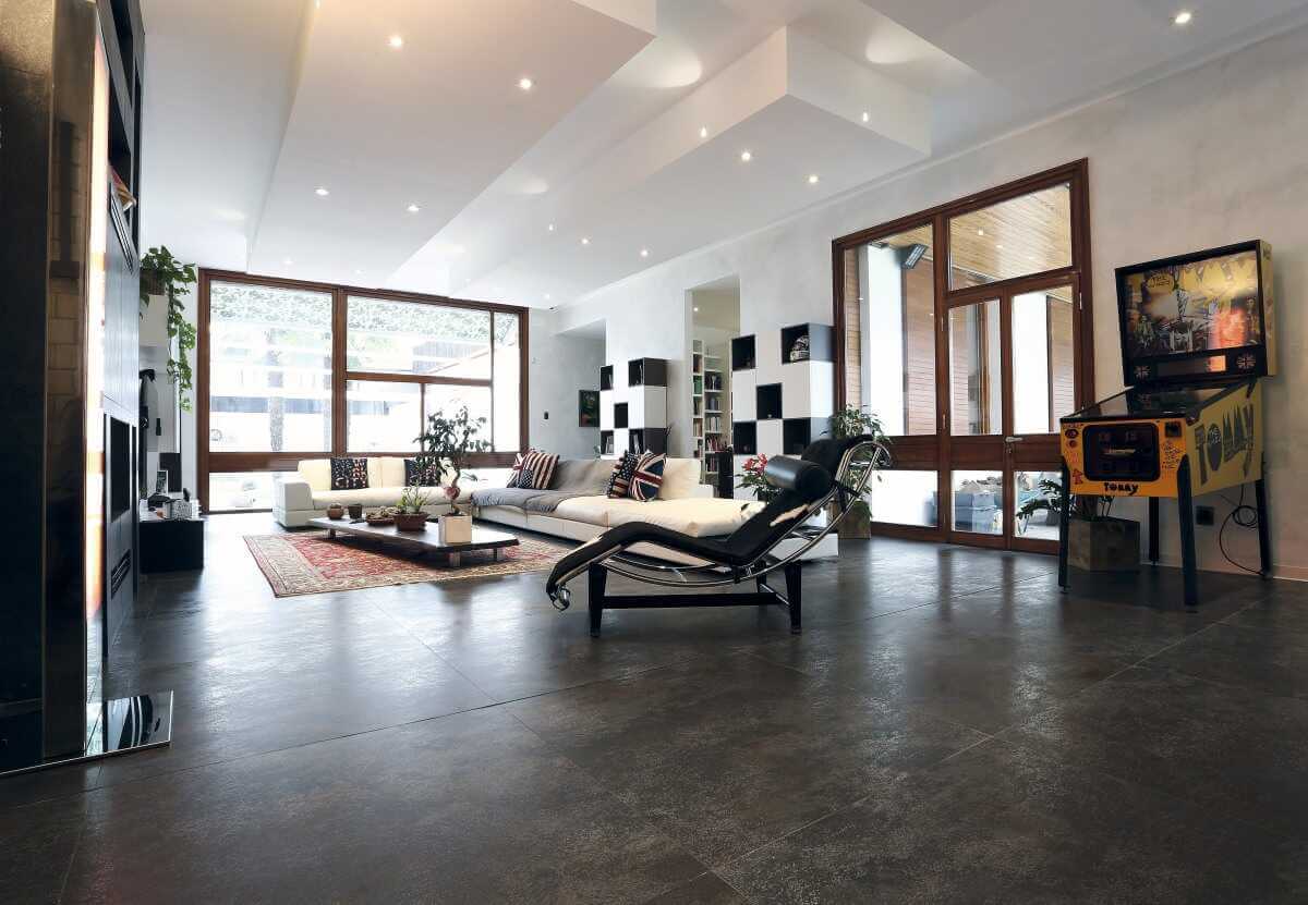 Керамогранит GRESPANIA COVERLAM OXIDO NEGRO 120х120х5.6