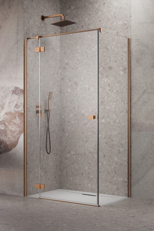 Essenza Brushed Copper KDJ Door 80 Left