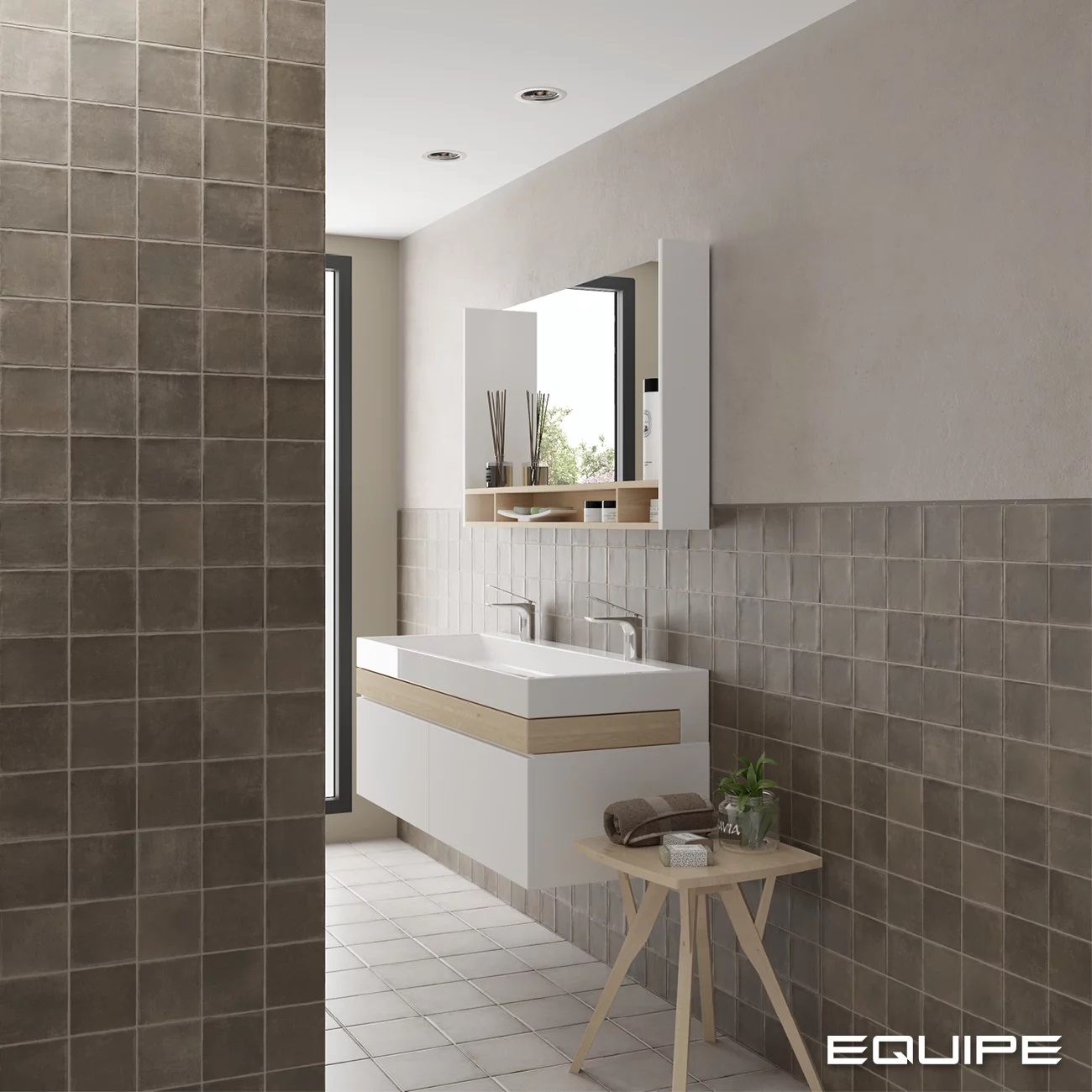 Керамогранит EQUIPE ARGILE CACAO 10х10 EQ-4