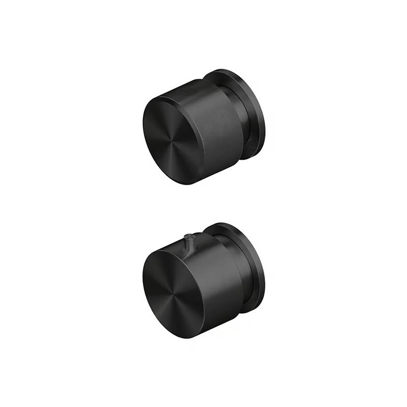 QuadroDesign STEREO 1648.0.00ON Смеситель термостатический из стены с 1-м запорным вентилем, цвет Black Gold