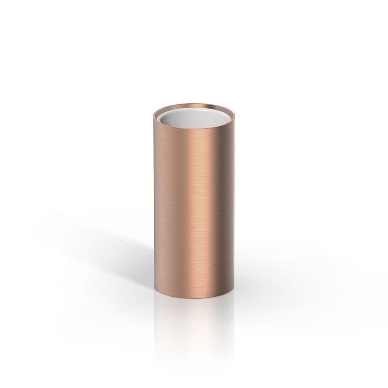 Decor Walther 0522515 MK SMB Тамблер Copper brushed PVD/White