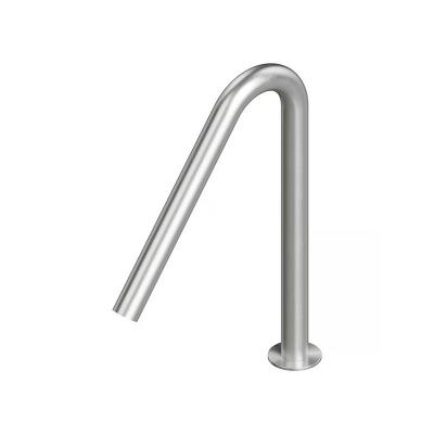 QuadroDesign Комплектующие BC202AS Излив из столешницы средний, цвет Brushed Stainless Steel