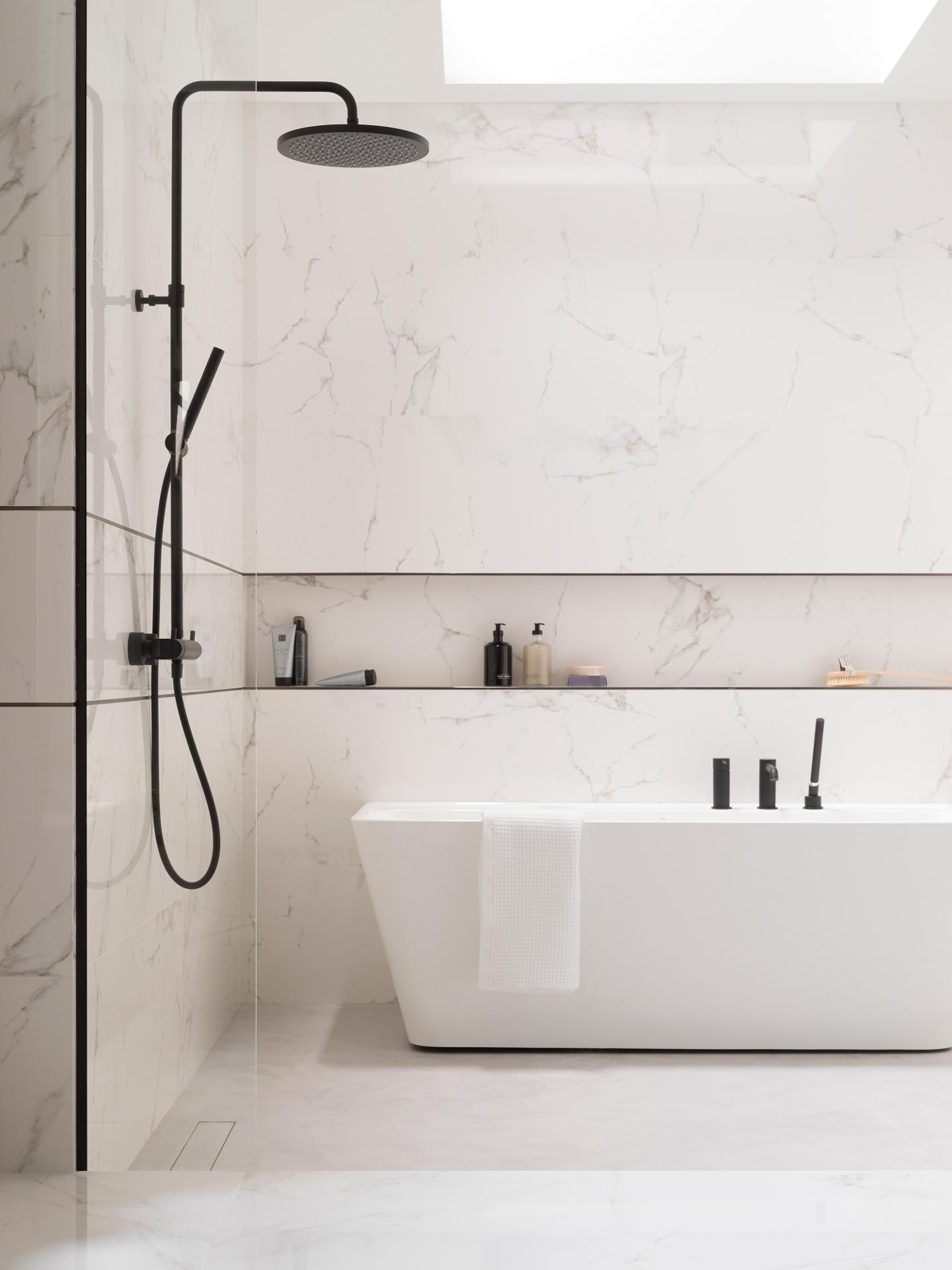 Керамогранит PORCELANOSA CARRARA BLANCO BRILLO L 59.6х59.6 G-347