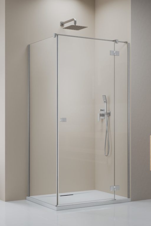 Essenza Brushed Nickel KDJ Door 80 Left