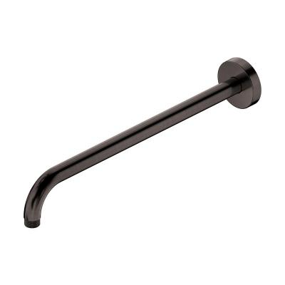 Ritmonio Q0BA6068BLX Shower heads Кронштейн верхнего душа L=350mm BLX BRUSHED BLACK CHROME