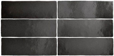 Керамическая плитка MAGMA Black Coal (24962) 6.5x20 от Equipe Ceramicas (Испания)