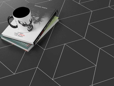 Керамогранит TRAPEZIUM FLOOR R9 ICE WHITE MATT (113854) 9.8x23 от WOW (Испания)
