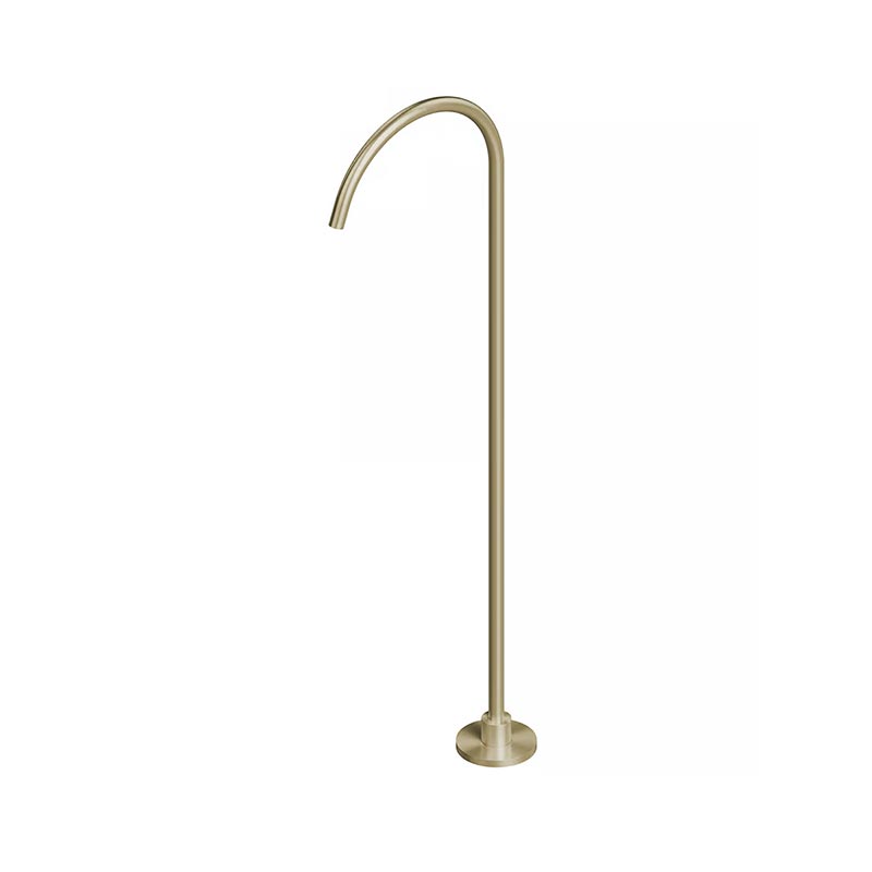 QuadroDesign Комплектующие BV4210OC Свободностоящий излив для раковины, цвет Light Gold