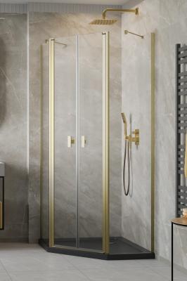 Nes Brushed Gold PTD Walls 100 x 100